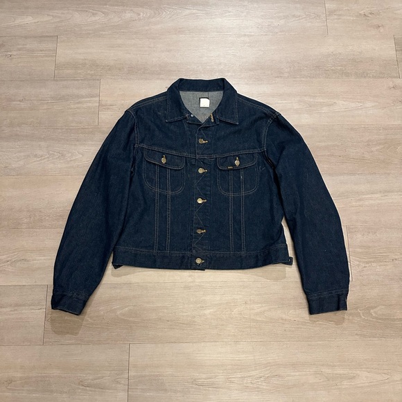 Vintage Lee Union Made Denim Trucker Jacket PATD-153438 
Men’s Size 46 L - Picture 1 of 5